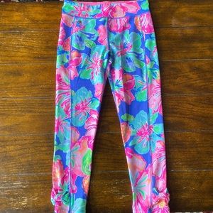 Lilly Pulitzer luxletic leggings. Girls youth L. Like new